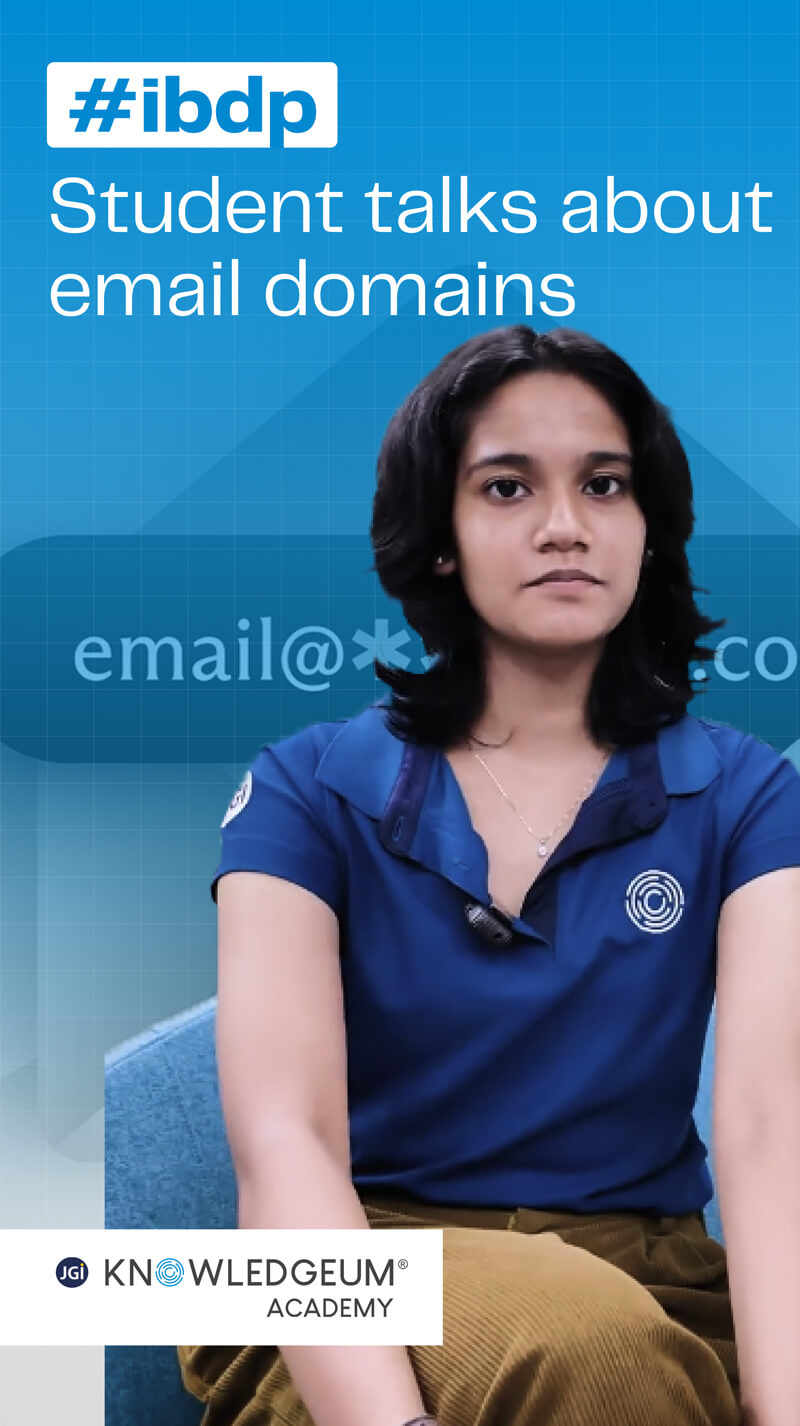 IBDP Student Talks About Email Domains
