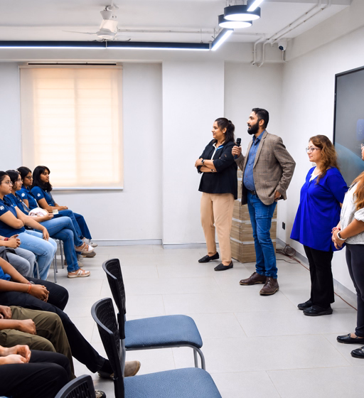 University information session in progress